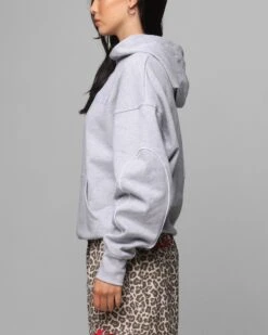 Loiter Pin Line Premium Hoodie Grey Marle -Culture Kings Shop 02049095 YQ163 womens 00060