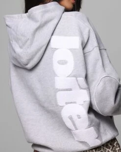 Loiter Pin Line Premium Hoodie Grey Marle -Culture Kings Shop 02049095 YQ163 womens 00070