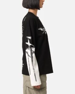 Loiter Seek N Destroy Long Sleeve T-Shirt Vintage Black -Culture Kings Shop 02050159 YV009 womens 00050