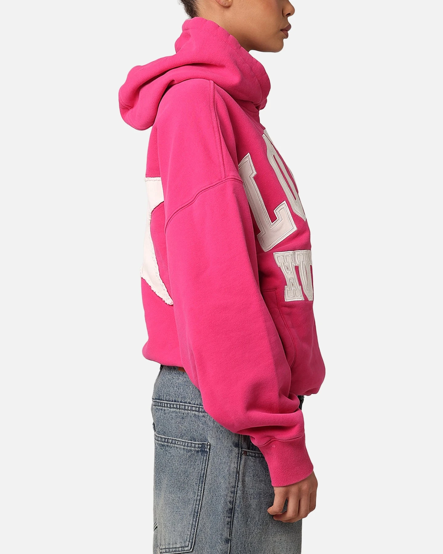 Loiter College Dropout Hoodie Pink 7 Loiter College Dropout Hoodie Pink - Image 5