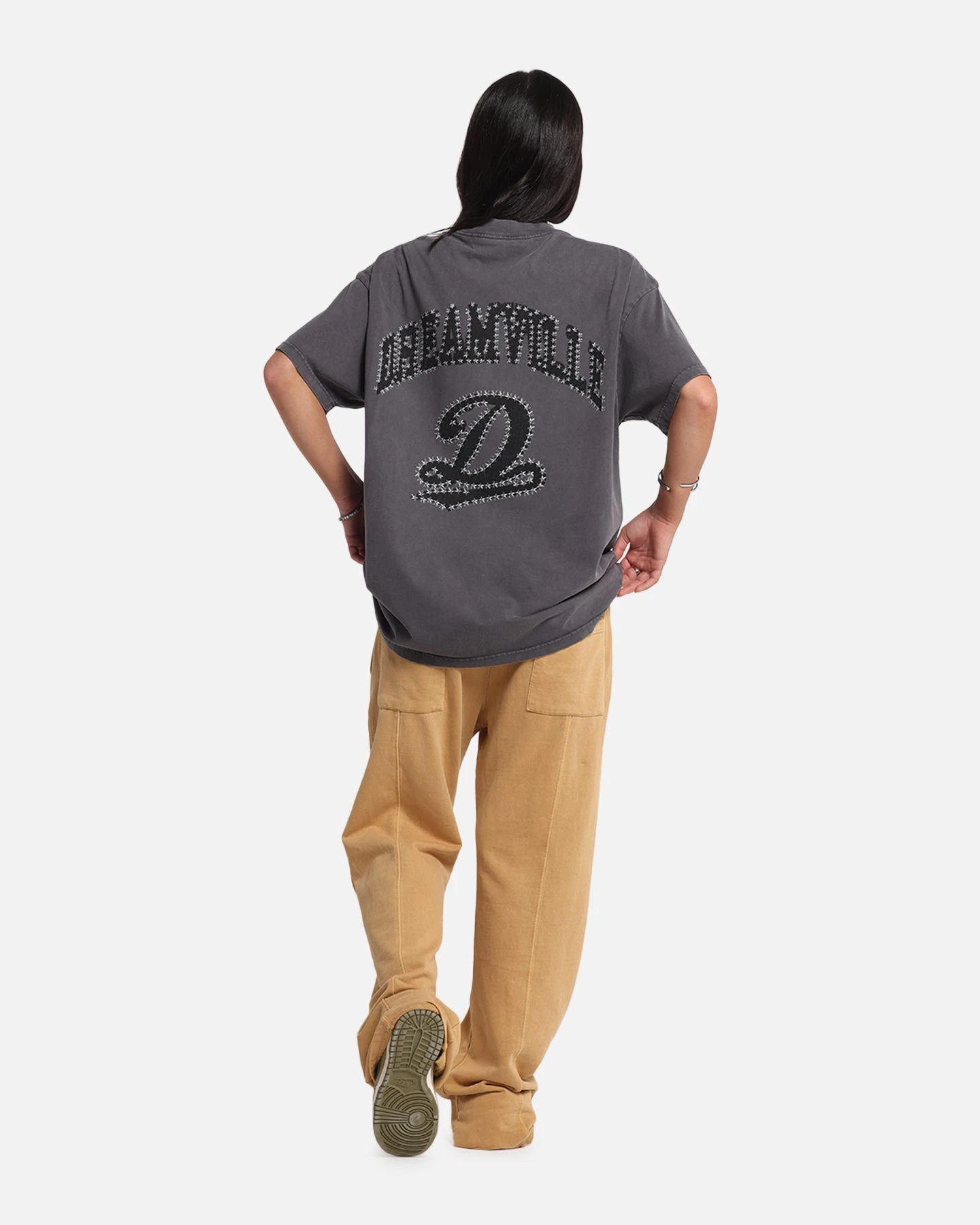 Dreamville Stars T-Shirt Vintage Grey 5 Dreamville Stars T-Shirt Vintage Grey - Image 3