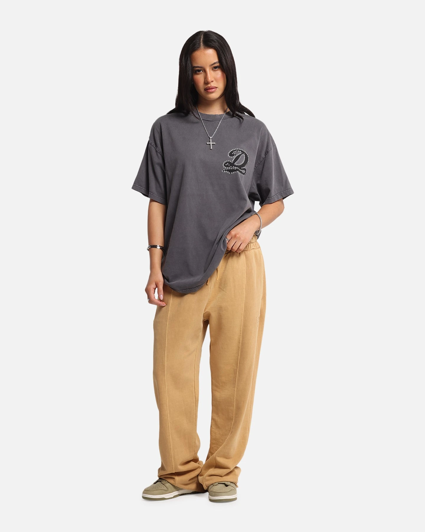 Dreamville Stars T-Shirt Vintage Grey 6 Dreamville Stars T-Shirt Vintage Grey - Image 4