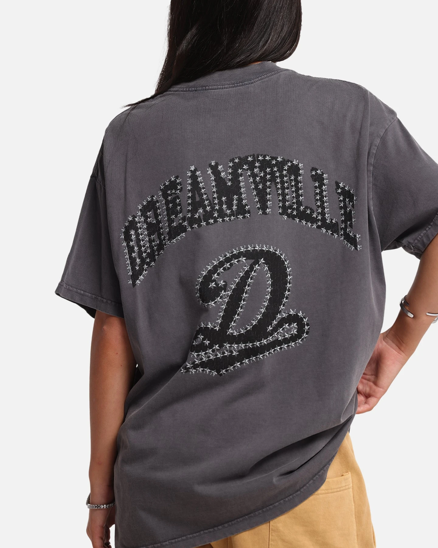 Dreamville Stars T-Shirt Vintage Grey 9 Dreamville Stars T-Shirt Vintage Grey - Image 7