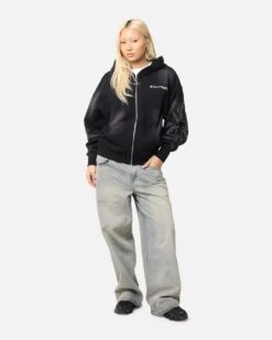 Loiter Atmosphere Full Zip Hoodie Vintage Black -Culture Kings Shop 02050337 YV009 womens 00040