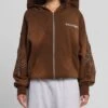 Loiter Atmosphere Zip Hoodie Vintage Brown -Culture Kings Shop 02050337 YV052 womens 0010