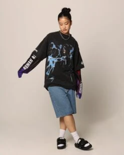 Star Wars Darth Sidious T-Shirt Black Wash -Culture Kings Shop 02050482 YB295 womens 00080