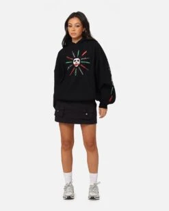 American Thrift X DC Batman The Joker Scars Premium Hoodie Black 14 American Thrift X DC Batman The Joker Scars Premium Hoodie Black -Culture Kings Shop 02050637 YB001 womens 0040