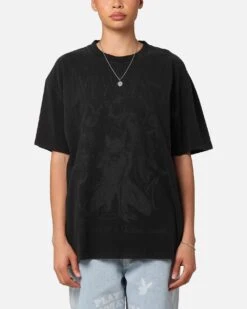 Goat Crew X DC Batman Catwoman Squad Heavy T-Shirt Vintage Black