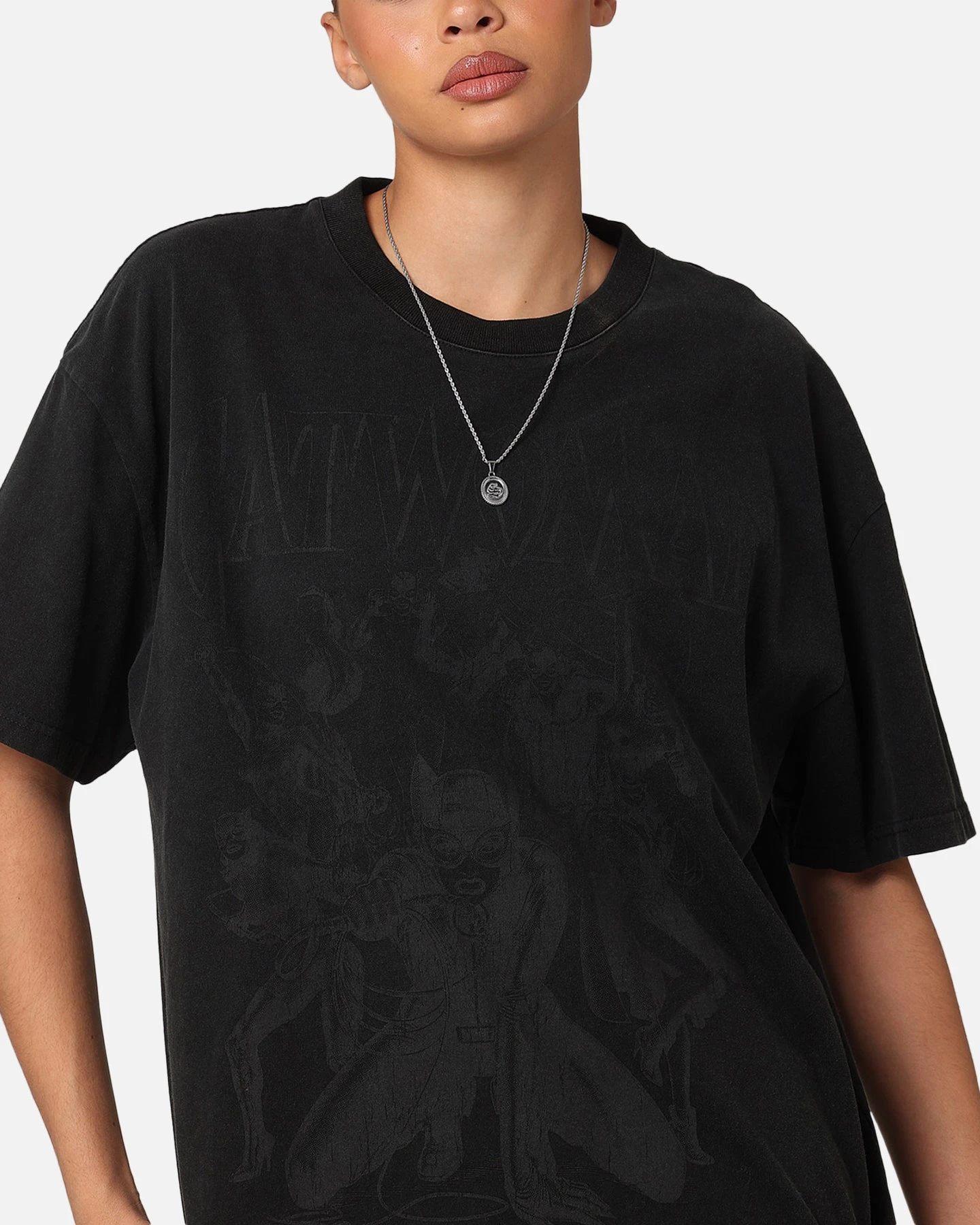 Goat Crew X DC Batman Catwoman Squad Heavy T-Shirt Vintage Black 8 Goat Crew X DC Batman Catwoman Squad Heavy T-Shirt Vintage Black - Image 6