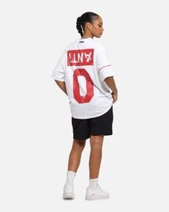 The Anti Order Azero Non Seam Oversized T-Shirt White/Red -Culture Kings Shop 02050737 YW208 womens 0030
