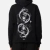 The Anti Order Double Dragon Hoodie Black/White