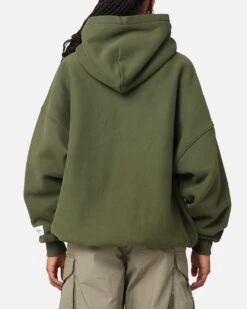 Carre Academy V2 Oversized Hoodie Forest Green 11 Carre Academy V2 Oversized Hoodie Forest Green -Culture Kings Shop 02051050 YF006 womens 00030