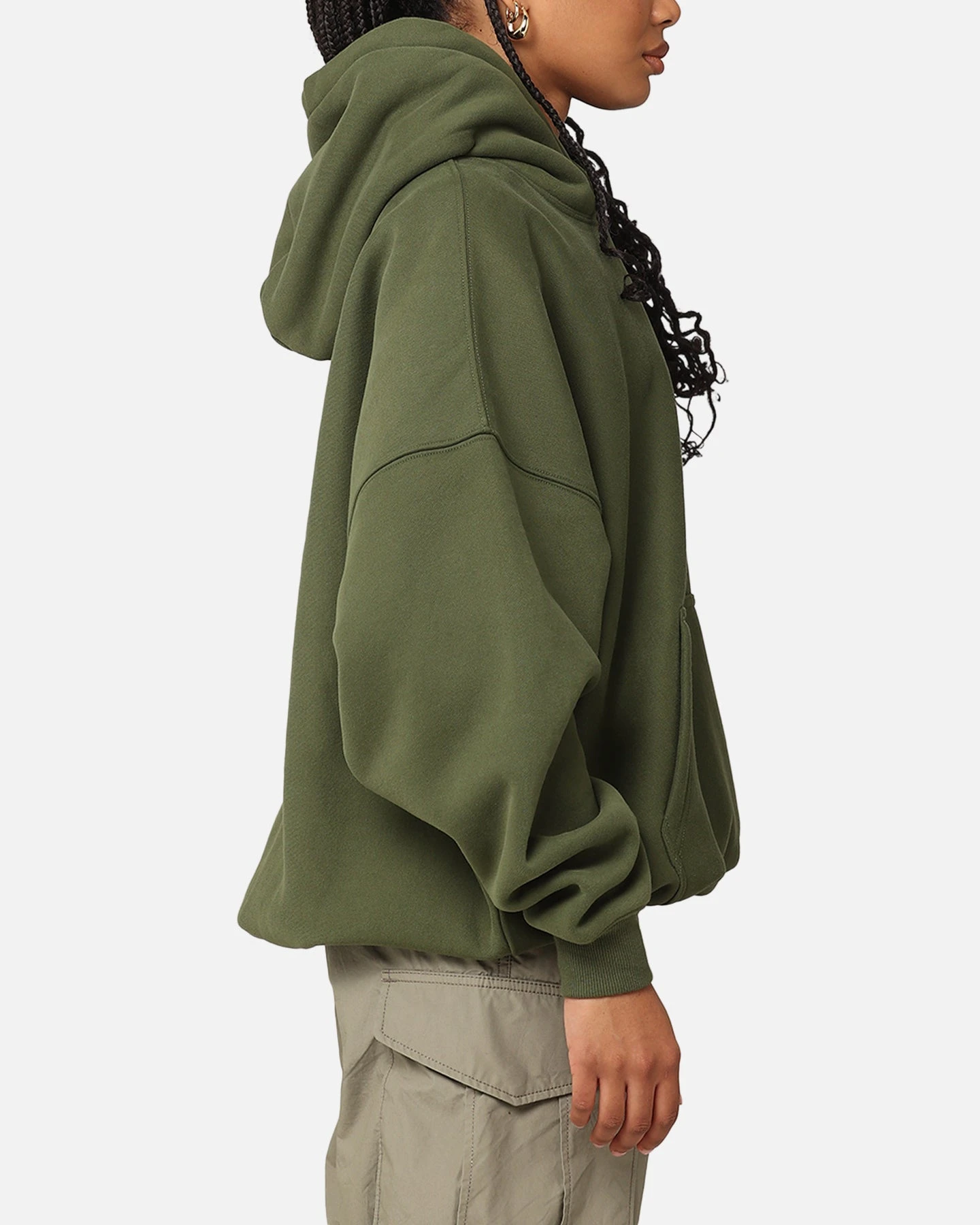 Carre Academy V2 Oversized Hoodie Forest Green 6 Carre Academy V2 Oversized Hoodie Forest Green - Image 4
