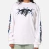 Goat Crew Marvel Spider-Man Y2K Venom Long Sleeve T-Shirt White -Culture Kings Shop 02051106 YW100 womens 00010