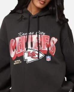 Mitchell & Ness Kansas City Chiefs Arch Hoodie Faded Black -Culture Kings Shop 02051317 YB554 womens 00060