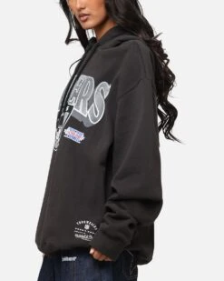 Mitchell & Ness Las Vegas Raiders Arch Hoodie Faded Black -Culture Kings Shop 02051319 YB554 womens 00050