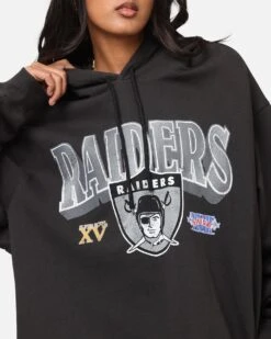 Mitchell & Ness Las Vegas Raiders Arch Hoodie Faded Black -Culture Kings Shop 02051319 YB554 womens 00060