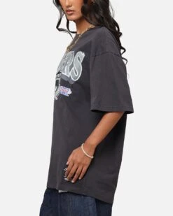 Mitchell & Ness Las Vegas Raiders Arch T-Shirt Faded Black -Culture Kings Shop 02051325 YB554 womens 00050