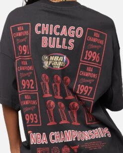 Mitchell & Ness Chicago Bulls Champions Report "Champ Pack" T-Shirt Faded Black 17 Mitchell & Ness Chicago Bulls Champions Report "Champ Pack" T-Shirt Faded Black -Culture Kings Shop 02051327 YB554 womens 00080
