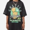 Mitchell & Ness Boston Celtics Champions Report "Champ Pack" T-Shirt Faded Black -Culture Kings Shop 02051328 YB554 womens 00010