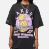 Mitchell & Ness Los Angeles Lakers Champions Report "Champ Pack" T-Shirt Faded Black