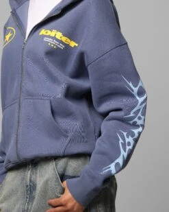 Loiter Solar Zip Hoodie Blue -Culture Kings Shop 02051412 YX001 womens 00080