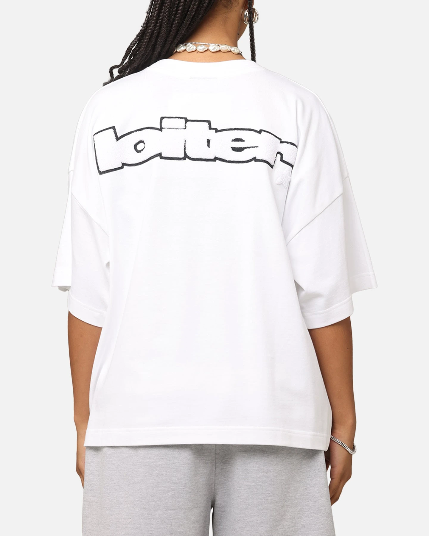 Loiter Premium Essentials Boxy T-Shirt White 3 Loiter Premium Essentials Boxy T-Shirt White