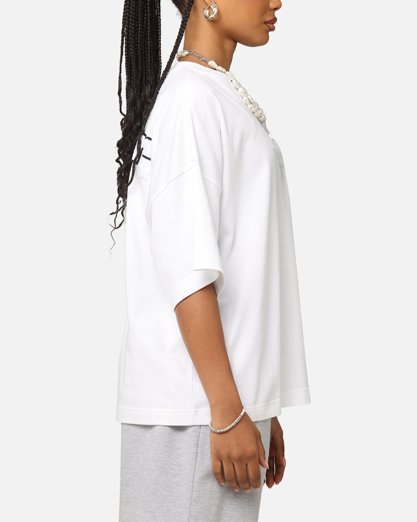 Loiter Premium Essentials Boxy T-Shirt White 7 Loiter Premium Essentials Boxy T-Shirt White - Image 5