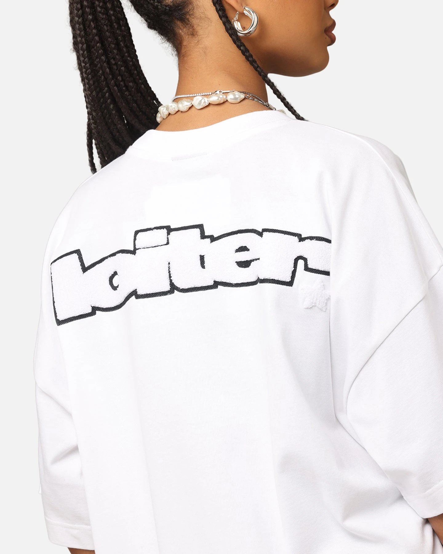 Loiter Premium Essentials Boxy T-Shirt White 9 Loiter Premium Essentials Boxy T-Shirt White - Image 7