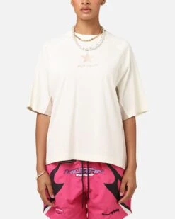 Loiter Daytona Panel T-Shirt White/Stone