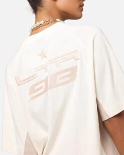 Loiter Daytona Panel T-Shirt White/Stone -Culture Kings Shop 02051460 YW049 womens 00080