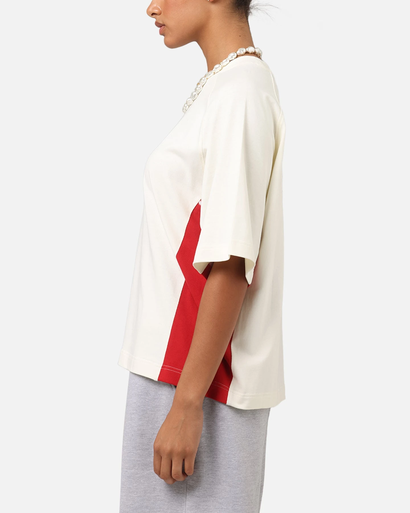 Loiter Daytona Panel T-Shirt White/Pink 7 Loiter Daytona Panel T-Shirt White/Pink - Image 6