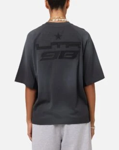 Loiter Daytona Panel T-Shirt Washed Black 11 Loiter Daytona Panel T-Shirt Washed Black -Culture Kings Shop 02051460 YW607 womens 00020