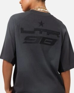 Loiter Daytona Panel T-Shirt Washed Black 17 Loiter Daytona Panel T-Shirt Washed Black -Culture Kings Shop 02051460 YW607 womens 00080