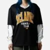 We Are The Wild Collective X Women's Mclaren 'Vegas Grad Prix 2024' Mesh Long Sleeve Jersey Black