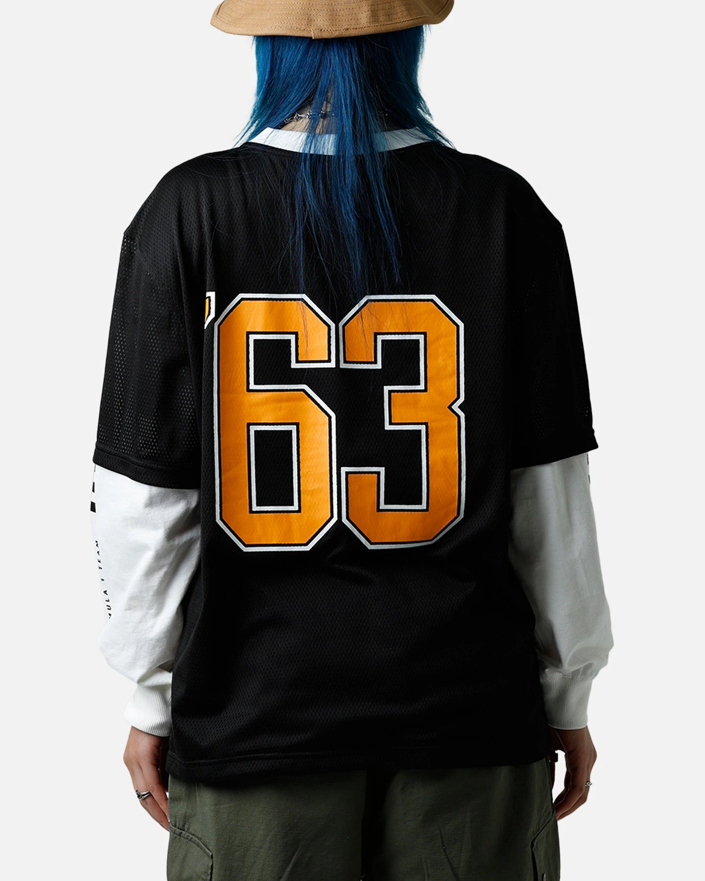We Are The Wild Collective X Women's Mclaren 'Vegas Grad Prix 2024' Mesh Long Sleeve Jersey Black 4 We Are The Wild Collective X Women's Mclaren 'Vegas Grad Prix 2024' Mesh Long Sleeve Jersey Black - Image 2