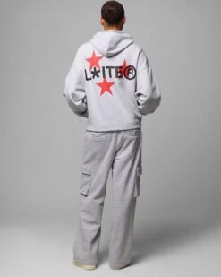 Loiter Trackstar Hoodie Grey Marle -Culture Kings Shop 02051479 YQ163 womens 00040