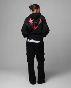 Loiter Trackstar Hoodie Washed Black 13 Loiter Trackstar Hoodie Washed Black -Culture Kings Shop 02051479 YW607 womens 00040