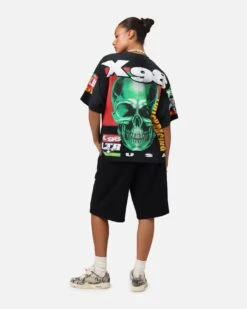 Loiter Racer Box T-Shirt Vintage Black -Culture Kings Shop 02051494 YV009 womens 00040