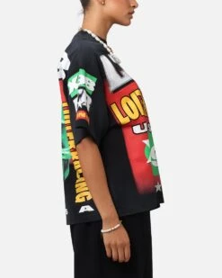 Loiter Racer Box T-Shirt Vintage Black -Culture Kings Shop 02051494 YV009 womens 00050