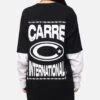 Carre C-Star Long Sleeve T-Shirt Black/White -Culture Kings Shop 02051617 YB012 womens 00010