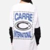 Carre C-Star Long Sleeve T-Shirt White/Black -Culture Kings Shop 02051617 YW110 womens 00010