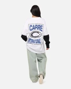Carre C-Star Long Sleeve T-Shirt White/Black 12 Carre C-Star Long Sleeve T-Shirt White/Black -Culture Kings Shop 02051617 YW110 womens 00030