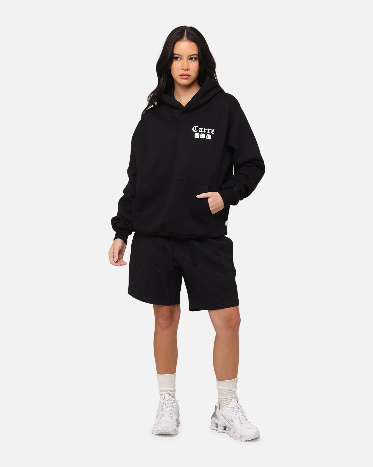 Carre Dice Club Hoodie Black 6 Carre Dice Club Hoodie Black - Image 4
