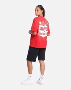 Market Call My Lawyer 3D T-Shirt Red -Culture Kings Shop 02051646 YR001 womens 0030