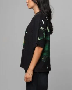 Loiter Alien Boxy T-Shirt Washed Black 12 Loiter Alien Boxy T-Shirt Washed Black -Culture Kings Shop 02051663 YW607 womens 00060