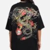 Ed Hardy Rhinestone Dragon Vintage T-Shirt Vintage Wash -Culture Kings Shop 02051677 YV015 womens 0010