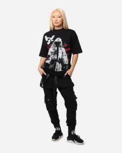 The Anti Order Legion Mock Neck T-Shirt Black -Culture Kings Shop 02051748 YB001 womens 00030