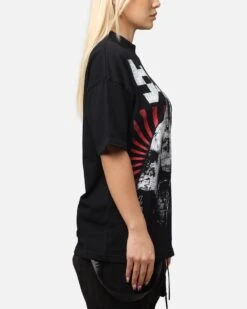 The Anti Order Legion Mock Neck T-Shirt Black -Culture Kings Shop 02051748 YB001 womens 00050
