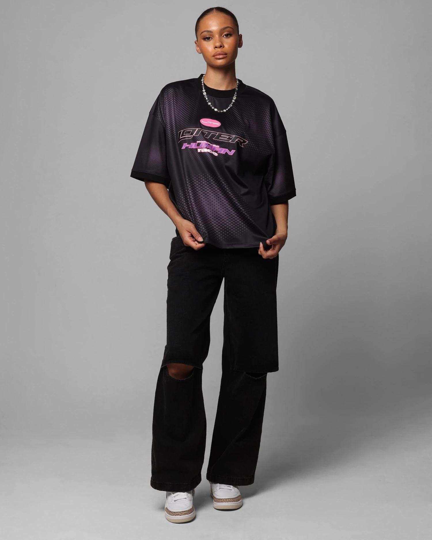 Loiter Motorway Sport T-Shirt Black 5 Loiter Motorway Sport T-Shirt Black - Image 3